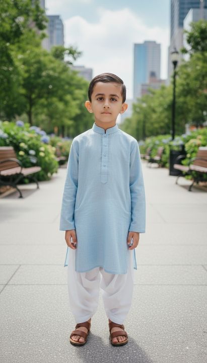Kids shalwar kameez