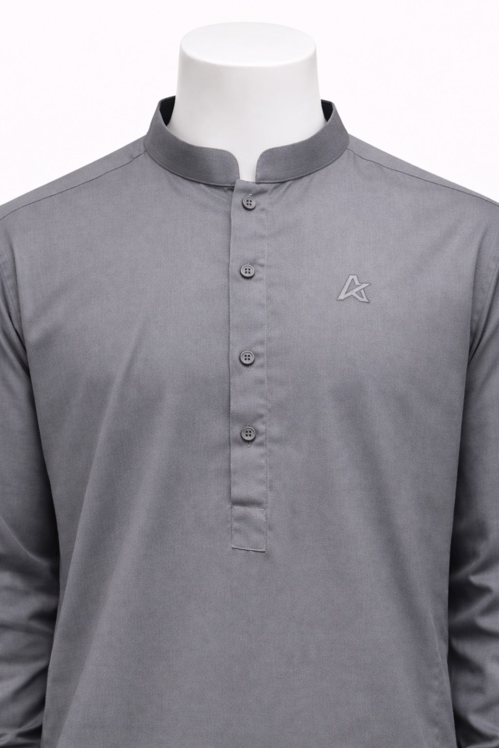 Grey shalwar kameez AK-103