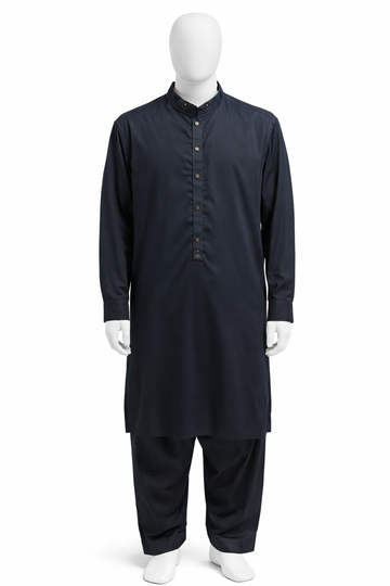 Navy Blue Shalwar kameez AK-102