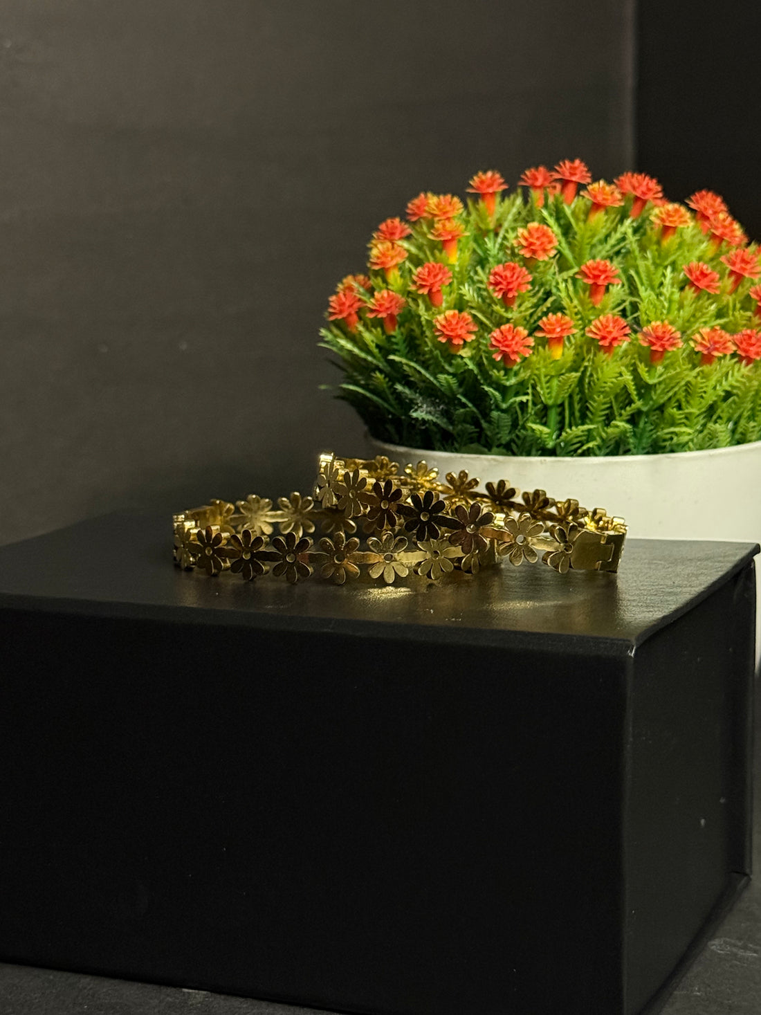 Daisy Flower Bangle