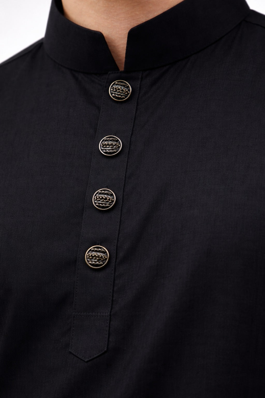 LIMITED EDITION BLACK KAMEEZ SHALWAR AK-131