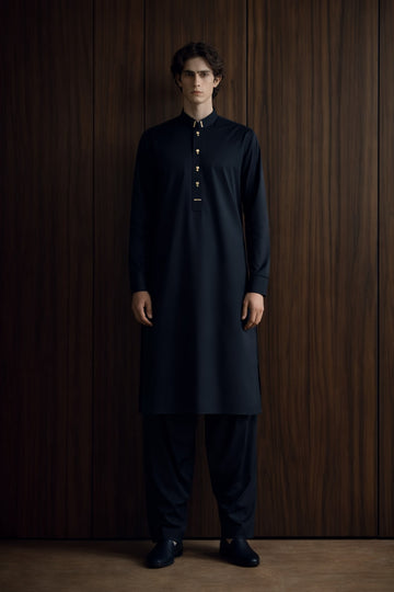 Black Shalwar Kameez AK-132