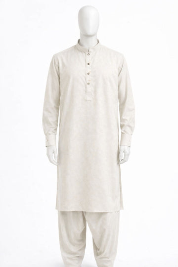 Off-White Shalwar kameez AK-111